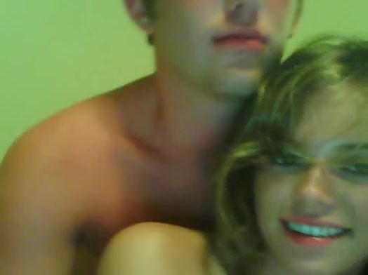 That bitch was punished right on amateur webcam