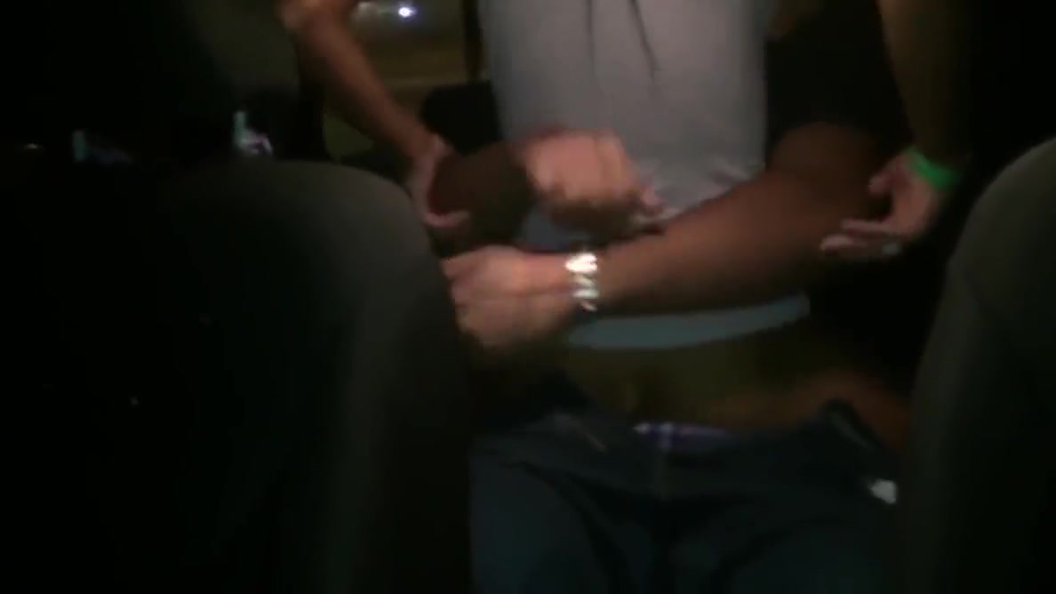 Burnette Gets Blacked In Backseat