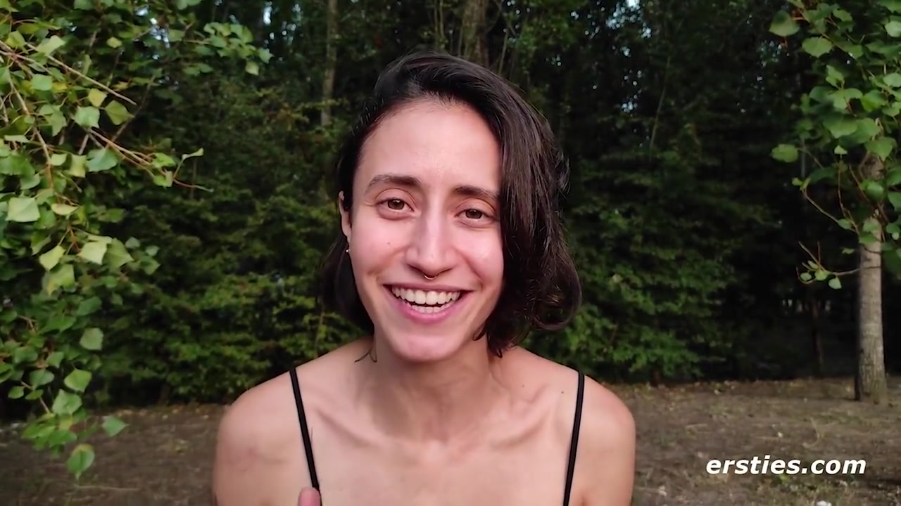 Kinky Brazilian Girl Gets Off In Nature With Odd Objects