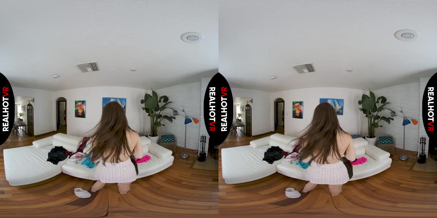 Masturbate To My Teen Tits While I Try On Sexy Cocktail Dresses & Tight Short Shorts - RealHotVR