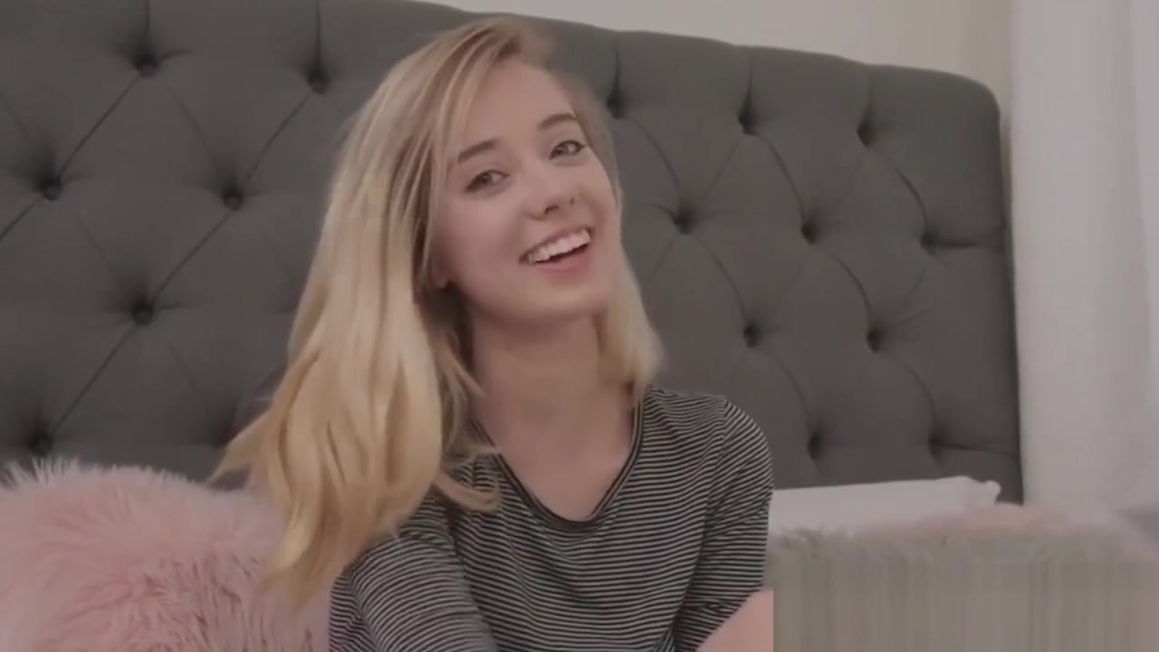 Blonde stepsister rides