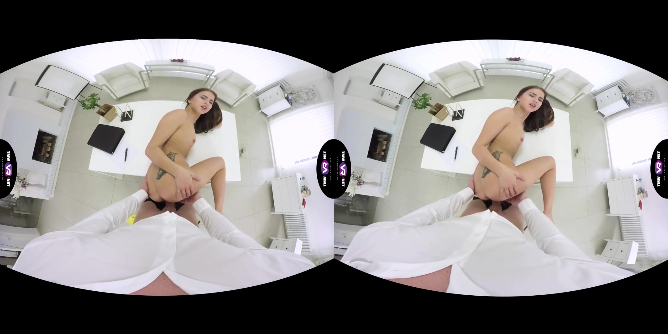 Selena Mur in Tattooed Goddess Fucks Her Boss Hard - TmwVRNet