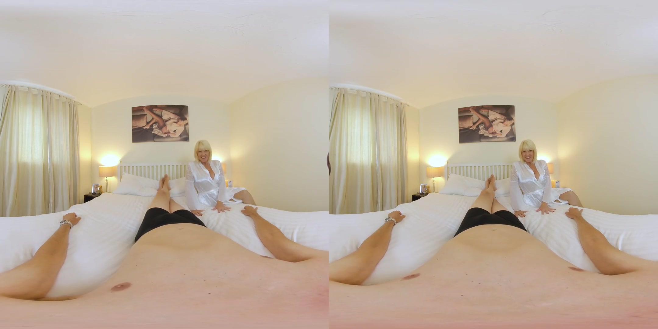 Milf Amy, Fucking The House Quest - Huge Tits Blonde MILF Rides You