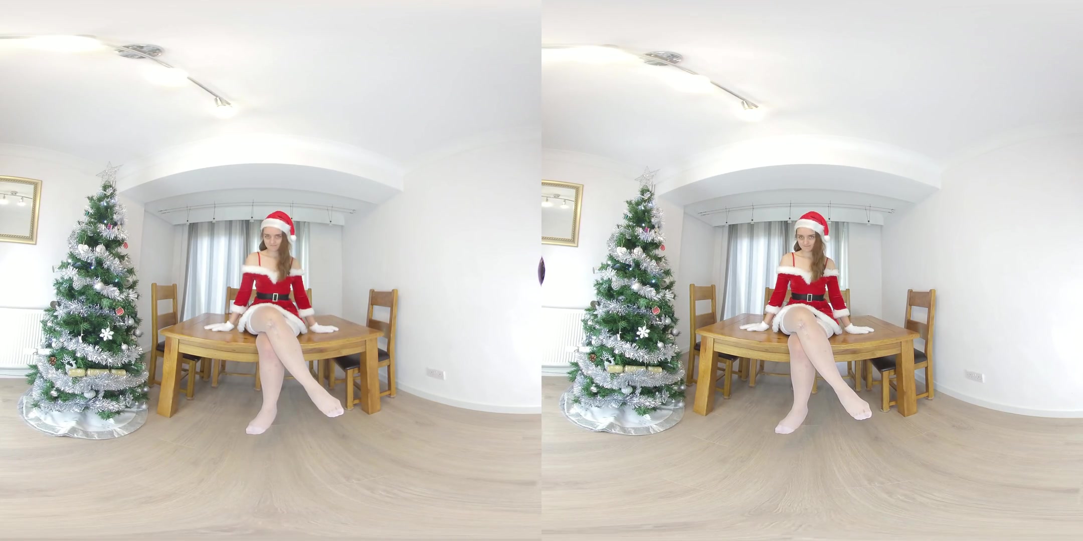 Tamsin, Santa Tease - Cute teen 18+ Solo - SexLikeReal