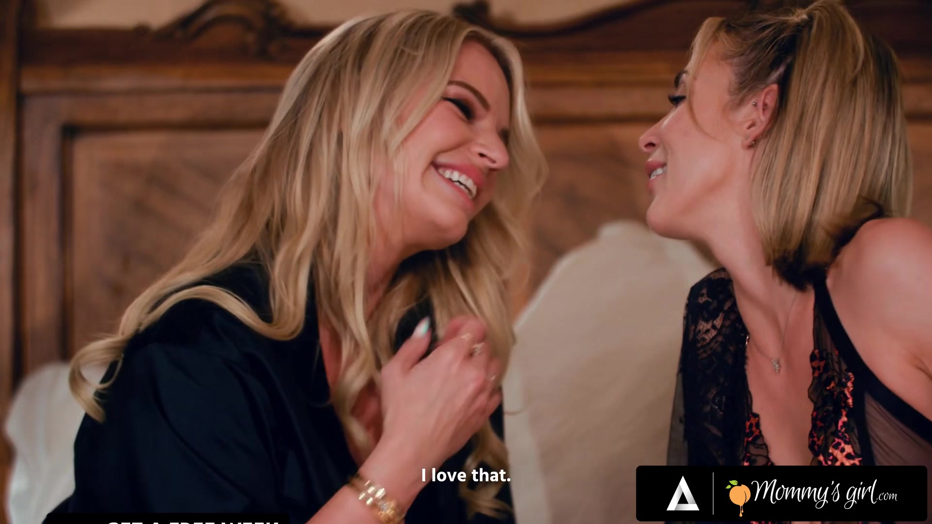 Step mommy'S GIRL - Cute Lily Larimar Gets Involved In Stepmom Rachael Cavalli & Her New Wife's Honeymoon