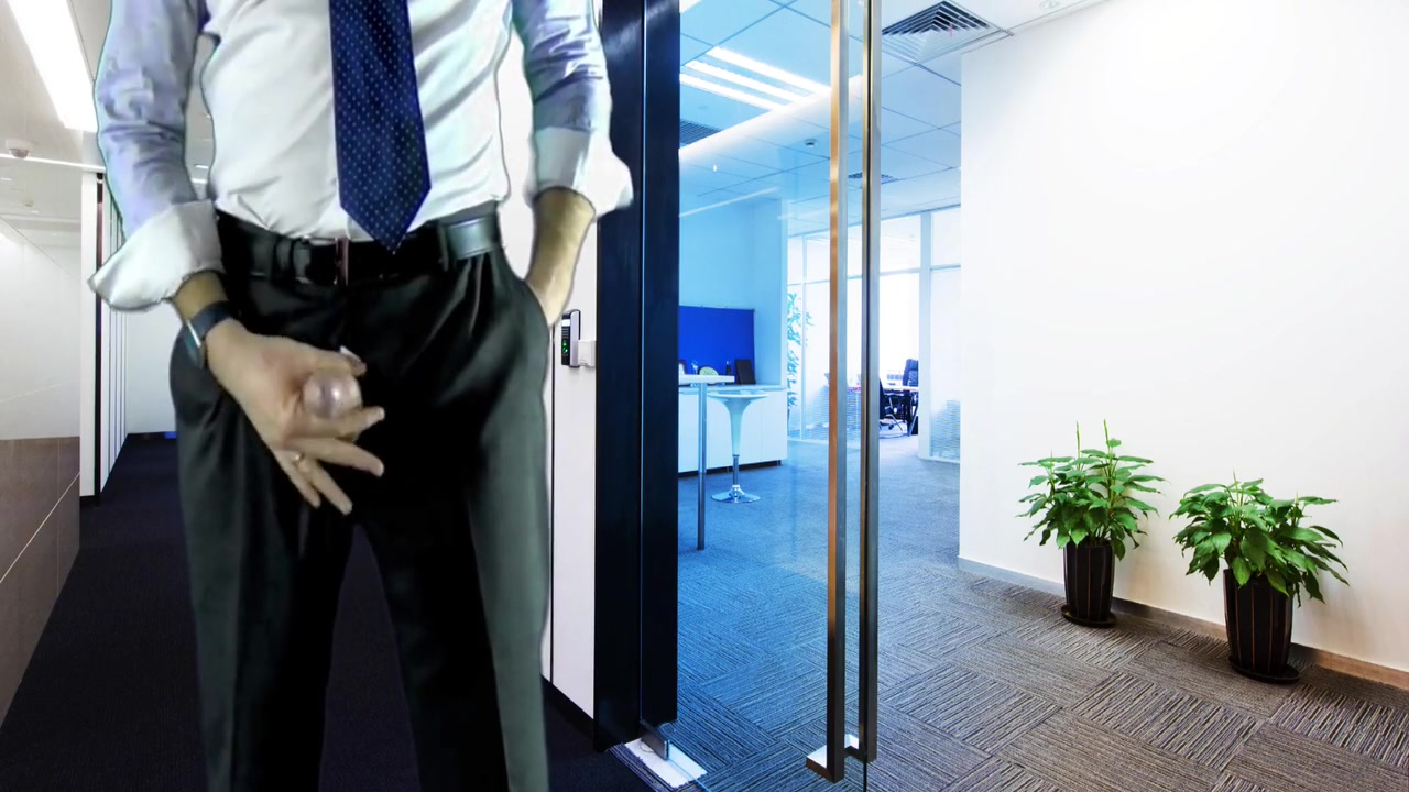 Wanking My Big Cock In The Office Again fantasy Dirty Step daddy Video