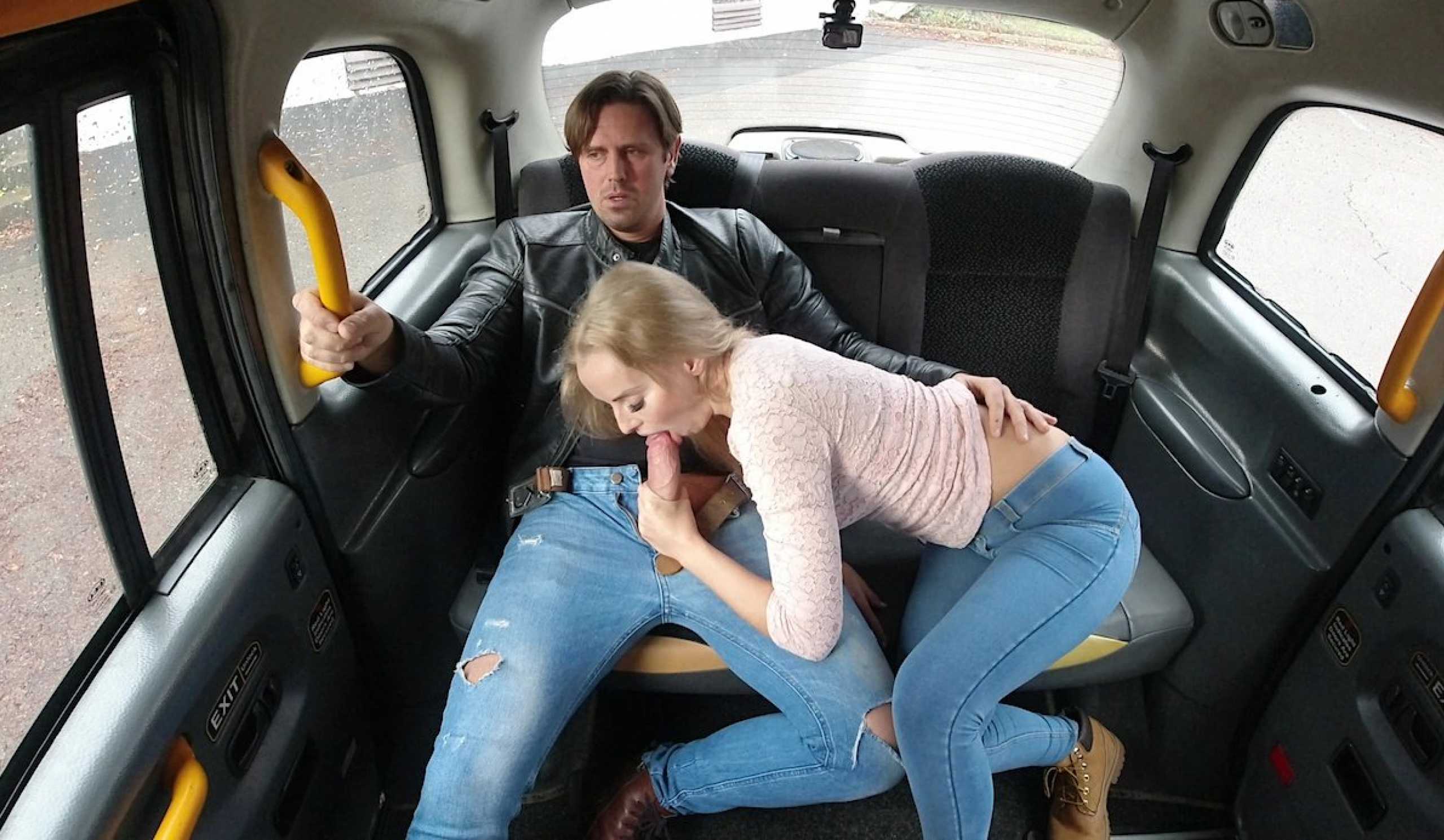 Thomas & Victoria Pure in A Married Taxi Driver Helps A Jobless Girl - Porncz