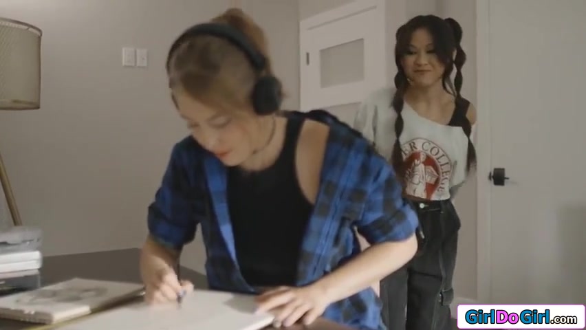 Asian Coed Goes After Former Babysitter With Big T, Electra Rayne And Chanel Camryn
