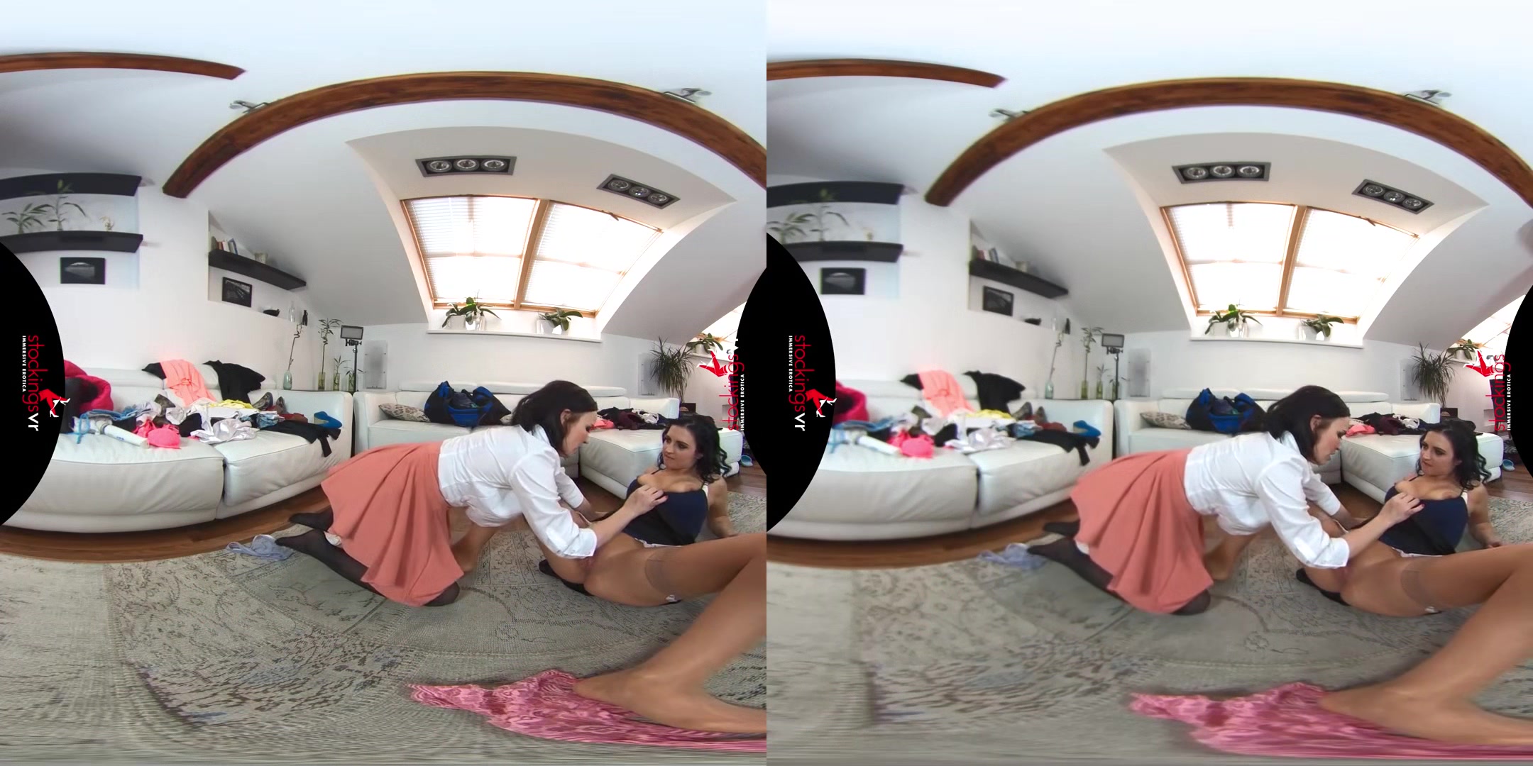 Do not disturb girls at play starring Asdis Loren and Ally Styles