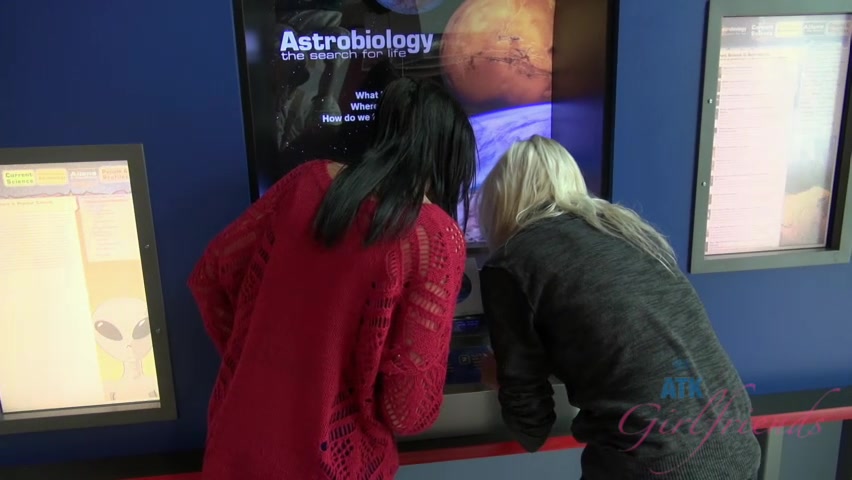 ATKGirlfriends video: the girls decide to get naked and compare their bodies!