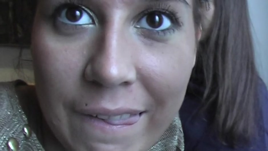 Eva Cats in gal with a dick in her mouth in amateur adult video