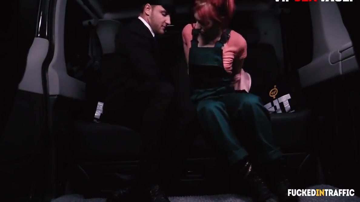 Skinny Redhead Pussy Drilled In The Car With Vanessa Shelby And Matt Ice