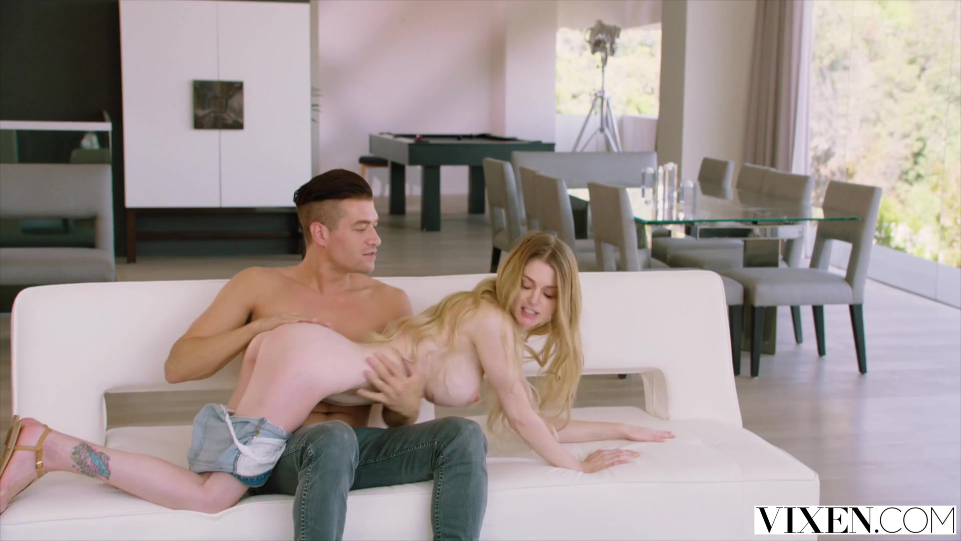 VIXEN Hot Blonde teen 18+ Gets Caught Cheating On Tape