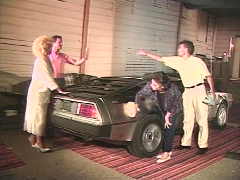 Retro gangbang in the full play