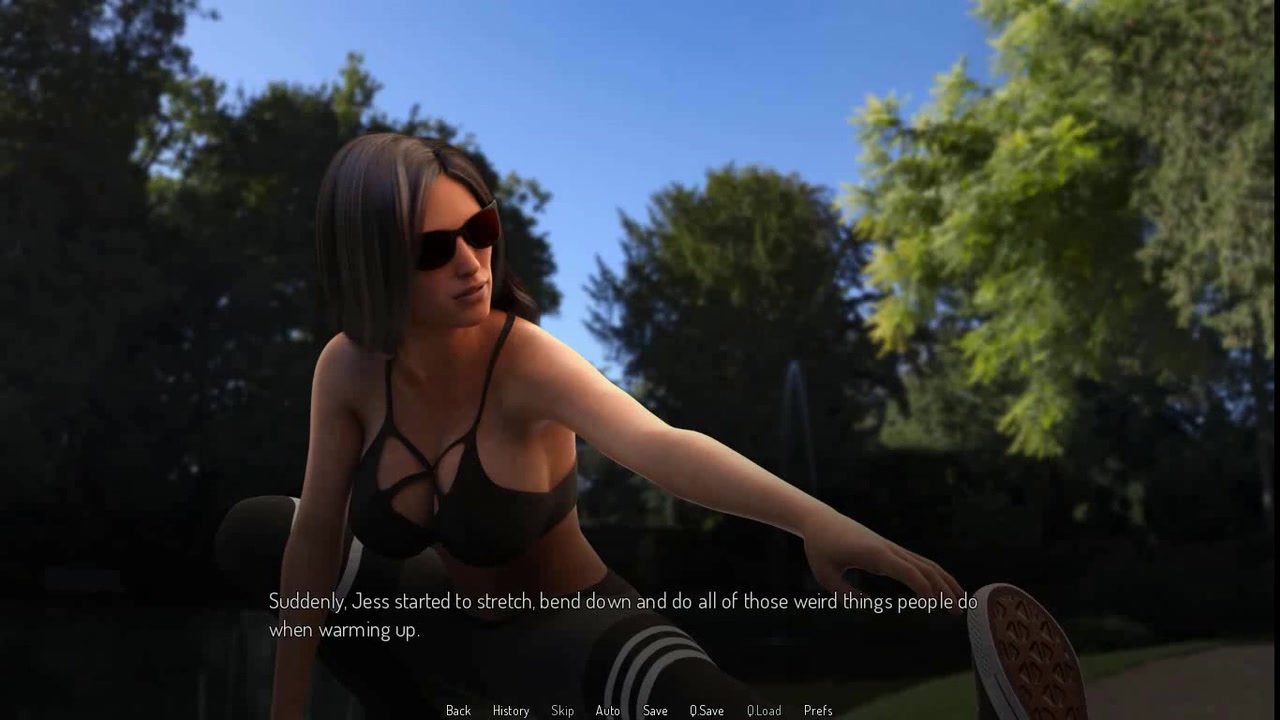 College Bound Sexy Milf In Yoga Pants In The Park Ep22