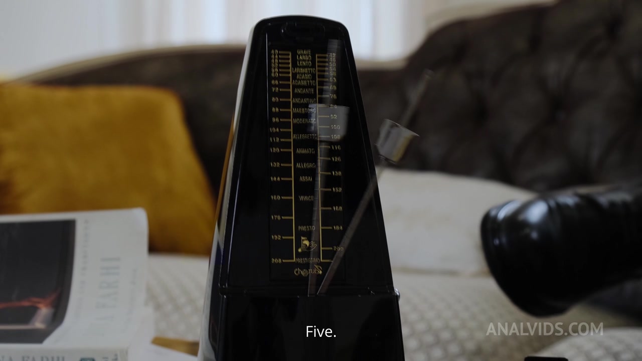 Psychedelic Metronome! Hard Triple Penetration with Baby Bamby (DP, DAP, TAP) NRX104 - AnalVids