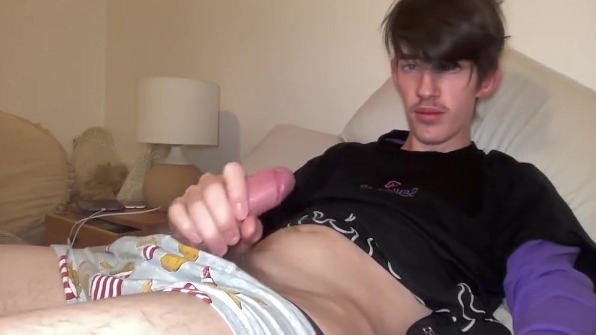 Gay Twink Slowly Get Hard For Step daddy