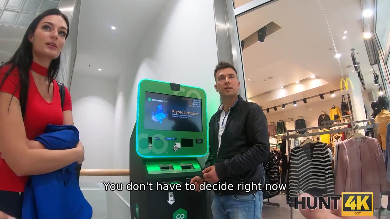 HUNT4K. Impressive model gets fucked hard by hunter for a Bitcoin