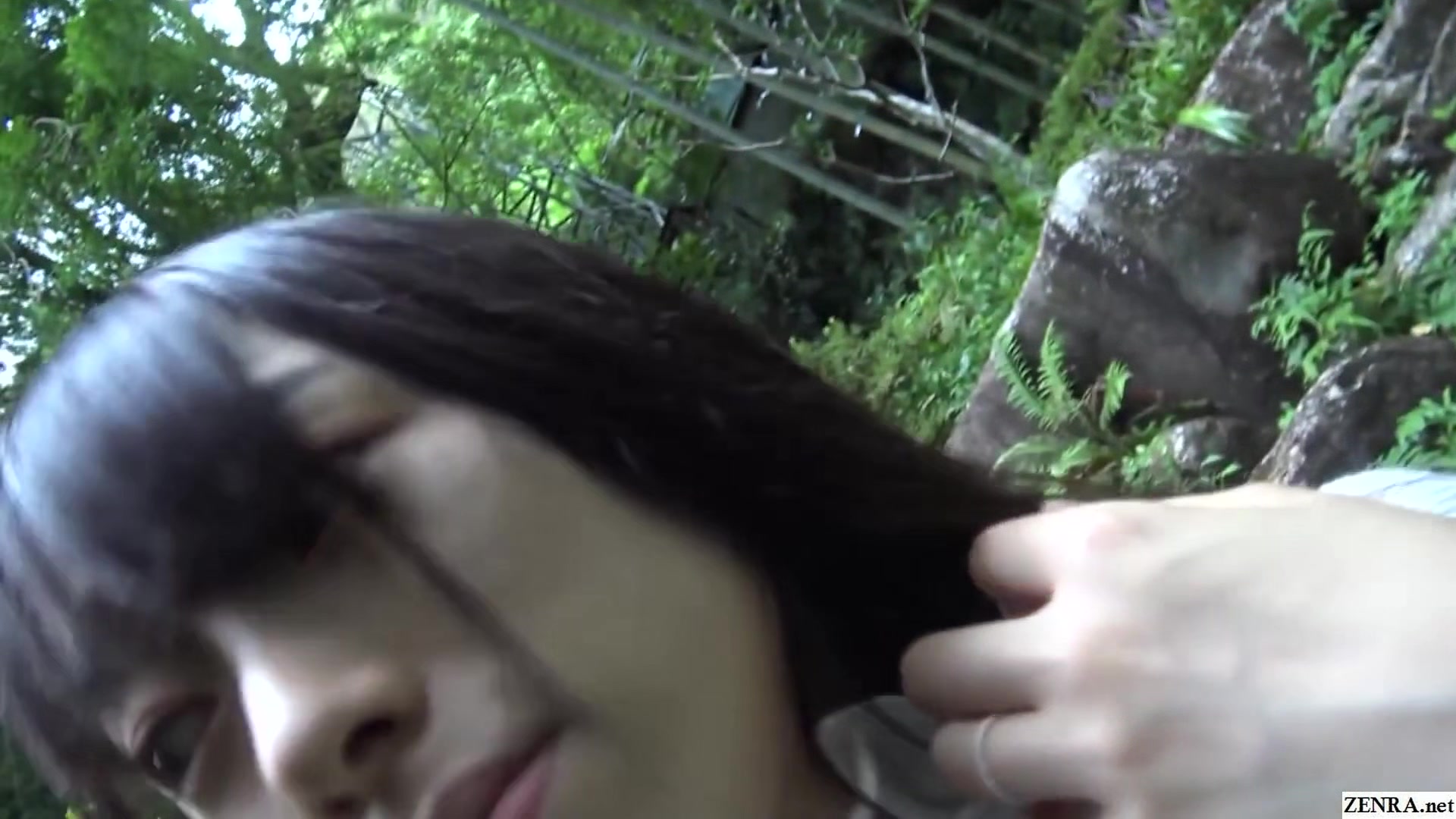 Hairy unfaithful Japanese wife first time cuckolding