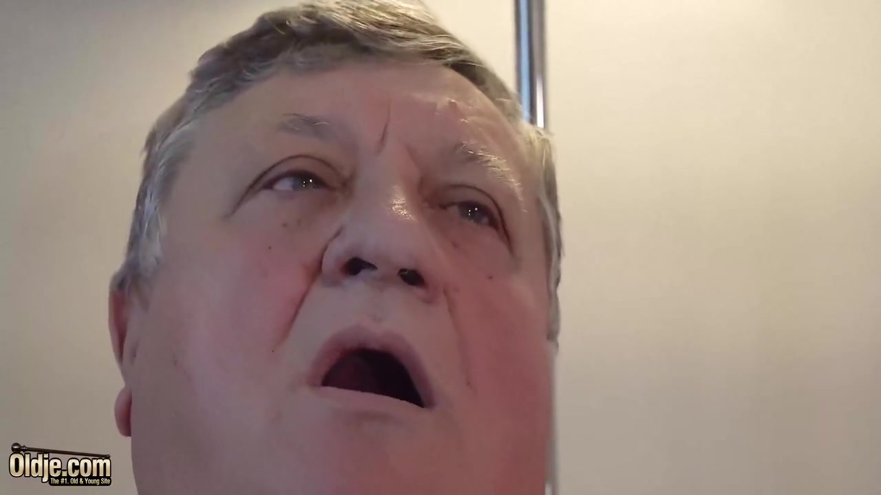 Young Blonde Gets Creampie From Old Grandpa