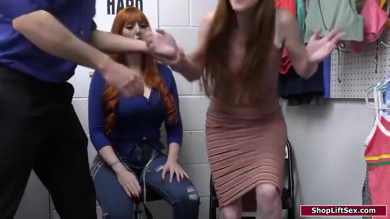 Officer Fucks Busty Milf N Redhead Stepdaughter For Ste