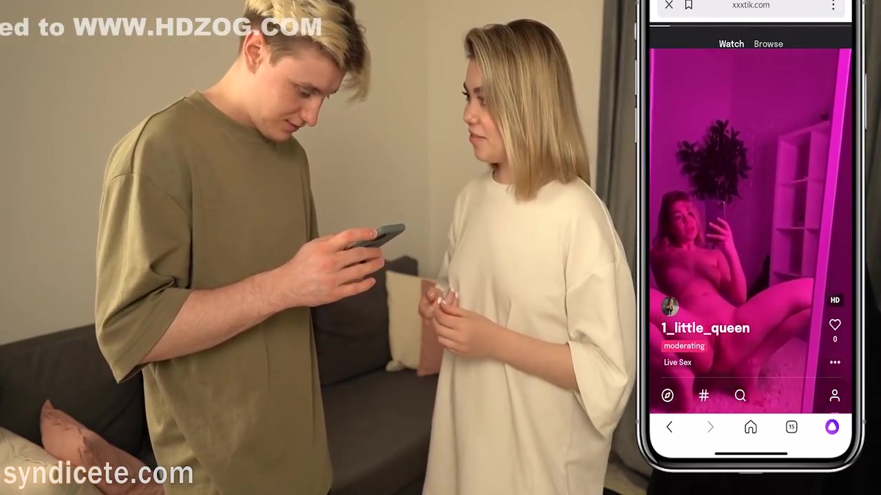 Caught My Stepsister While She Was Filming Her Pussy 11 Min