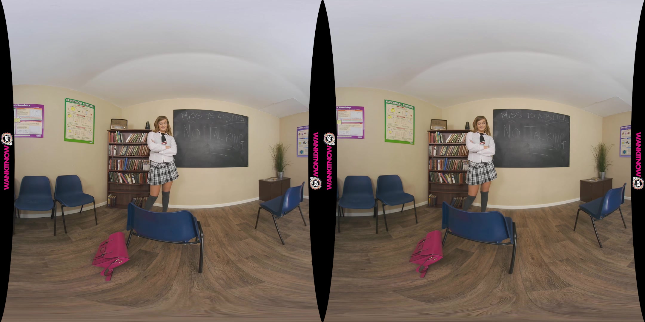 Detention Dicking featuring Honour May - WankitNowVR