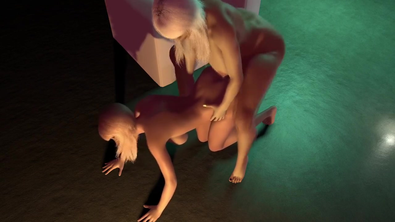 Futanari Fucks Girls Ass Doggy Style