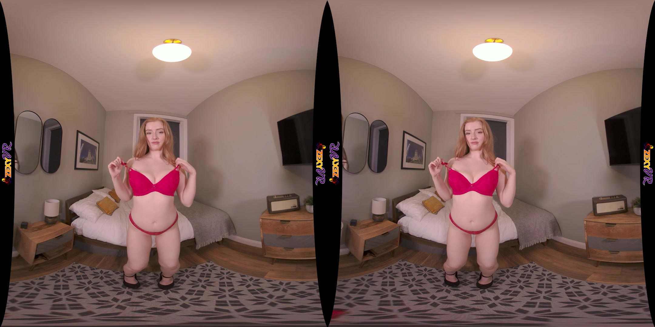 Woman In Red featuring Jen Loveheart - ZexyVR