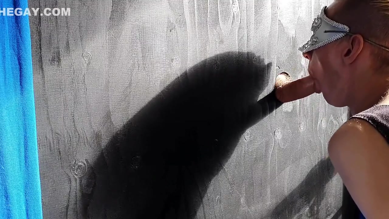 A Twinks First Gloryhole. So Much Cum