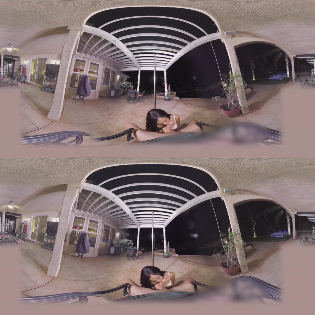 Anya Ivy in Pool Side Pole Dancing - VRHush