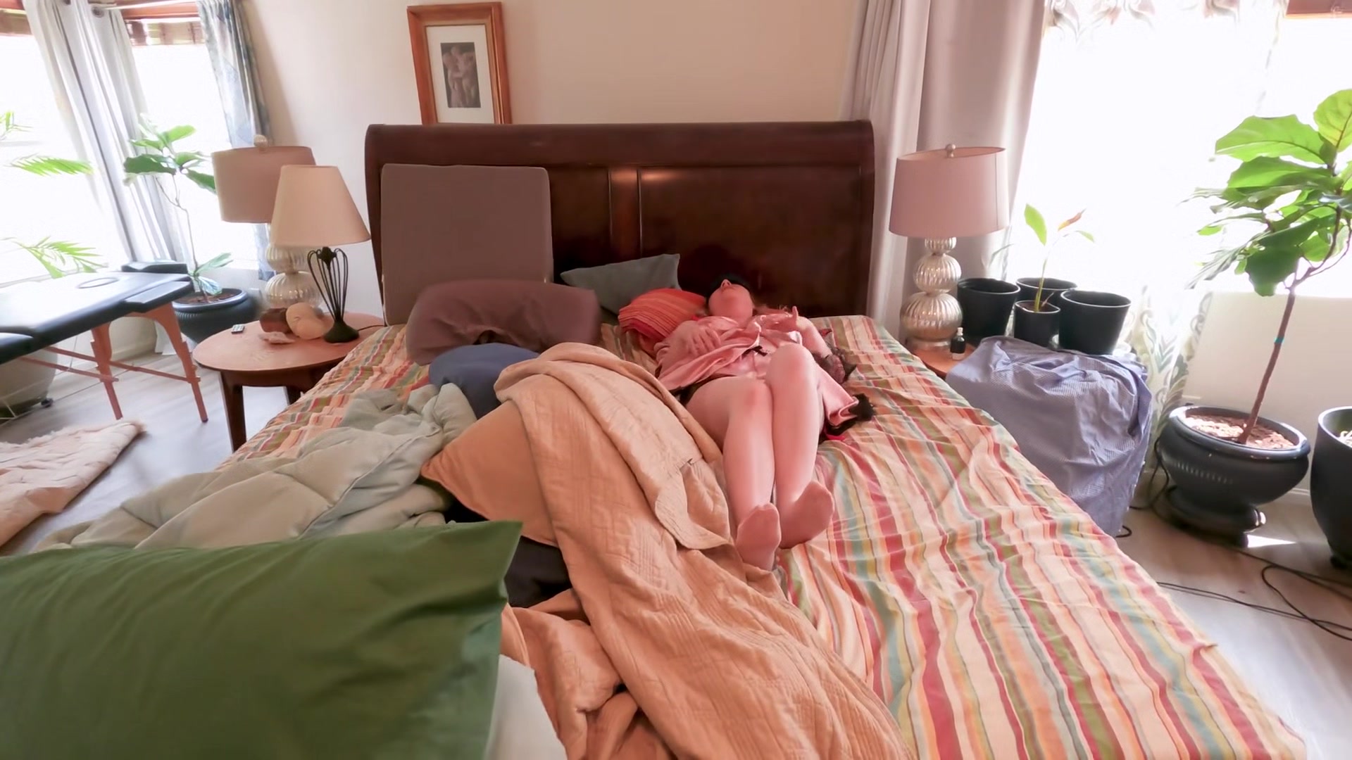 She Didn't Realize It Was Her Stepson Til He Surprise Fucked