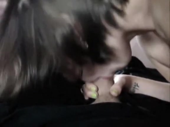 My precious girlfriend eating my shaft and swallows cum