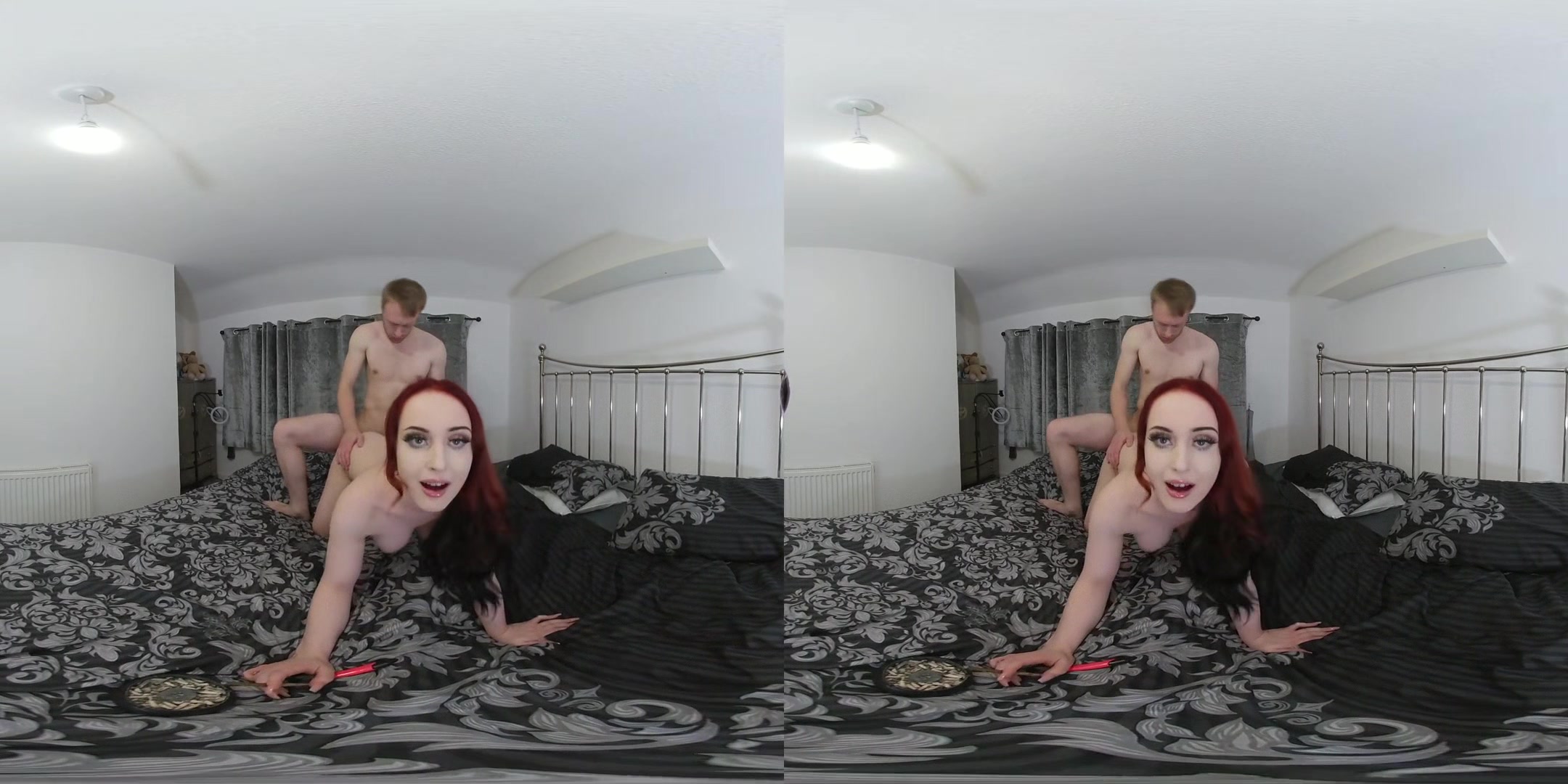 Ellie Louise - Smoking while sucking and fucking; Redhead 3D Porn Smoking Girls