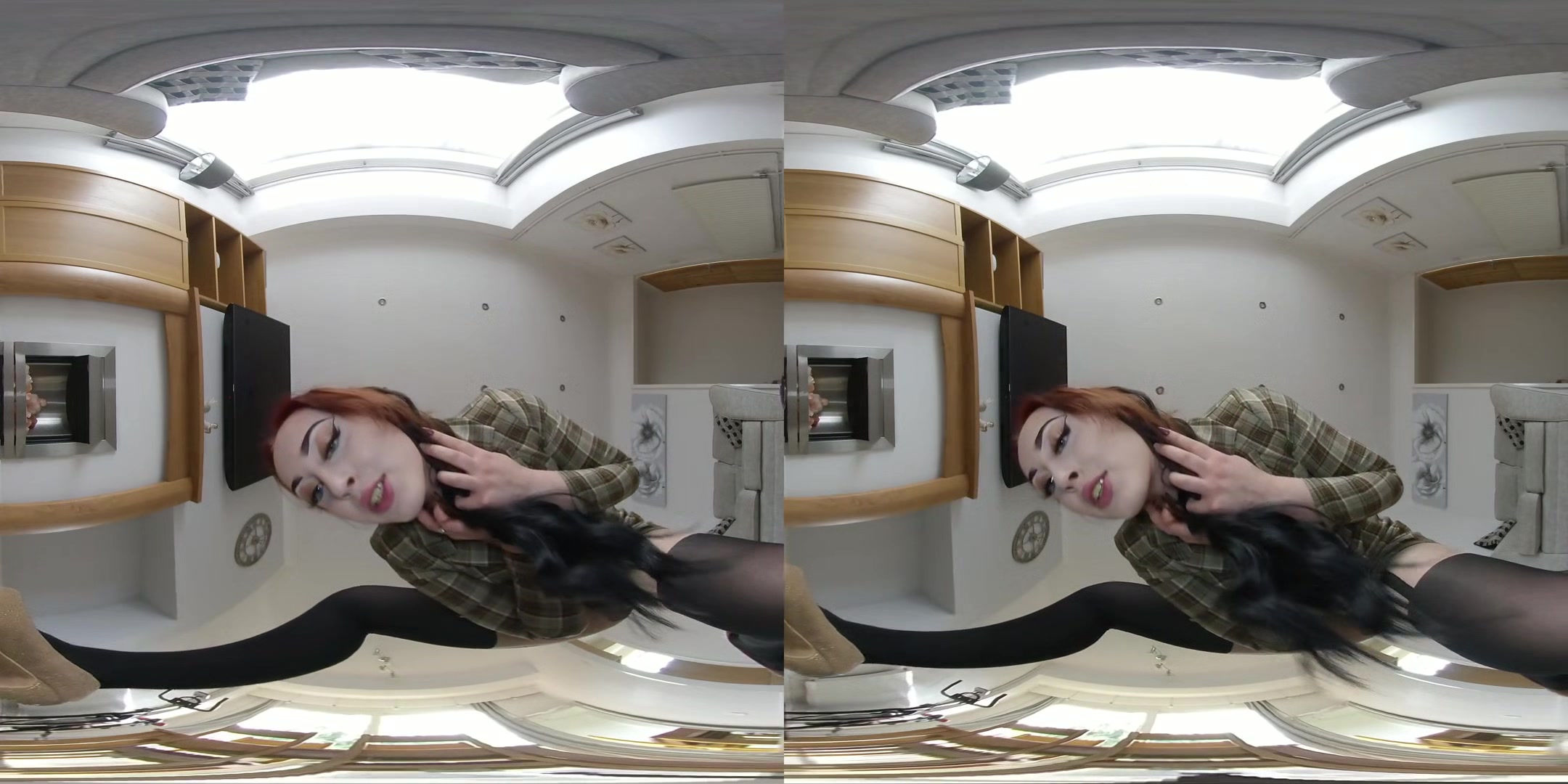 Facesitting and Spit - BDSM POV Submitting to a Redhead British Domme
