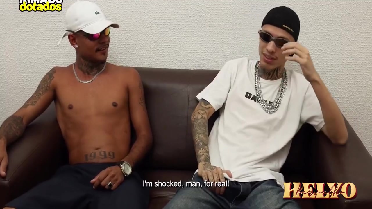 Luan Duarte, Jair Alves And Helyo Carvalho - O Vizinho Fofoqueiro Veio Tirar Onda Comigo E Com Meu Parceiro, Tivemos Que Mostrar Pra Ele Os Paus Brasil, Levou Dp No Cuzinho 7 Min