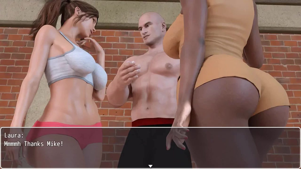 Laura Lustful Secrets Cheating Wife Is Stretching Herself With The Couch In The Gym Episode 40