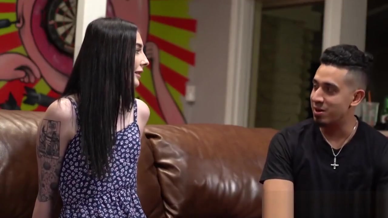 Skinny tattooed babysitter gets her coochie drilled roughly