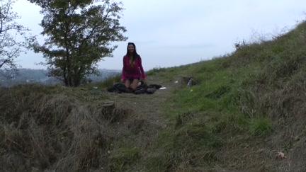 Hawt real hotty in outdoor fucking