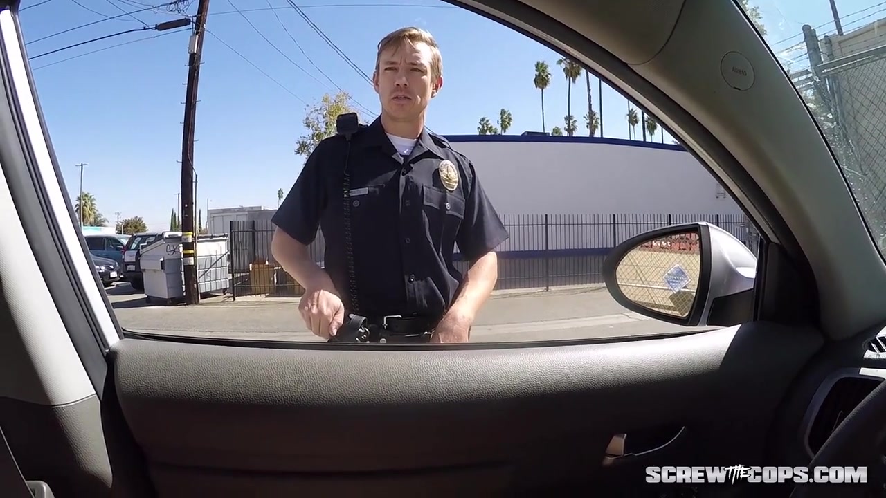 CAUGHT! Black girl gets busted sucking off a cop during rally!