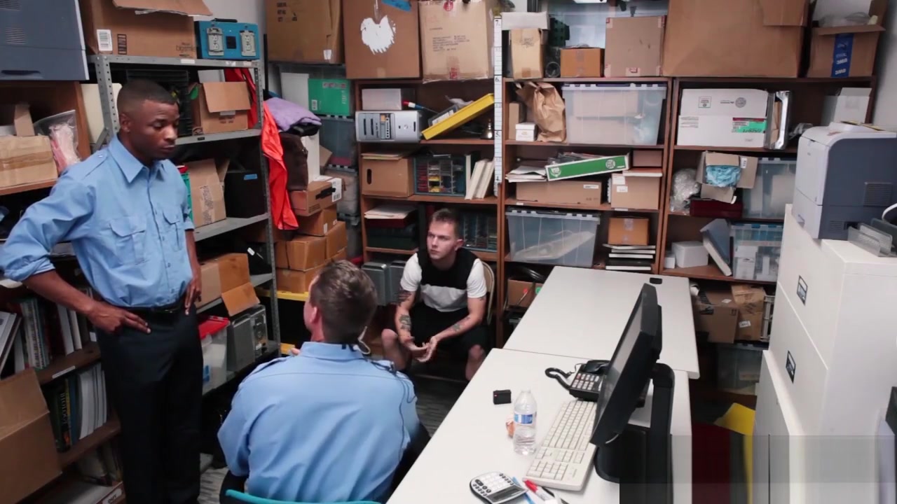 teen 18+ Perp Gives In And Takes Officers Cock Up His Ass