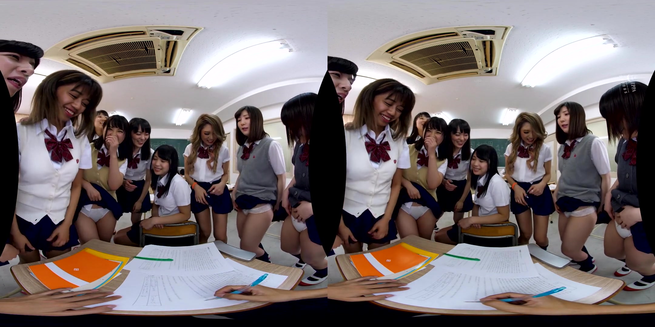 There are Very Few Men in the School, And Girls are Overpowering! 1 - SexLikeReal