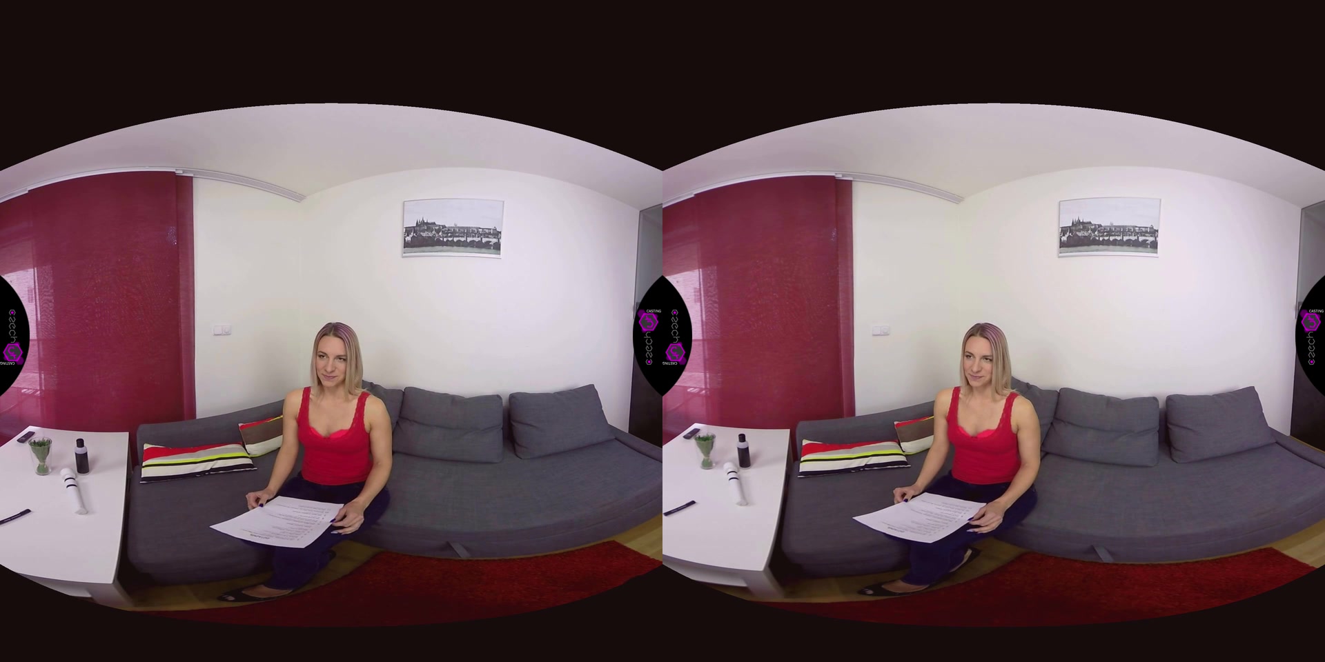 CzechVRCasting 103 VR Newbie's Creampie