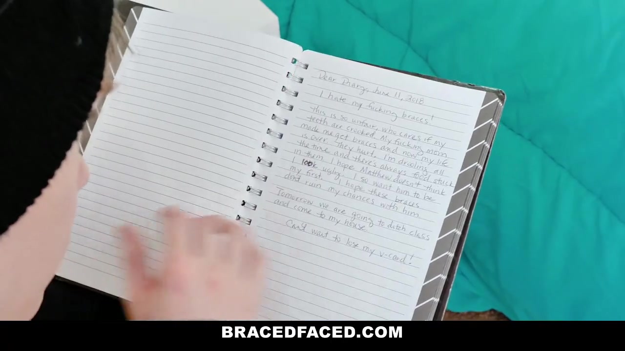 BraceFaced - Young Virgin Fucks Nerdy Guy