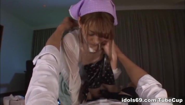 Rio is a naughty amateur working as a sexy maid