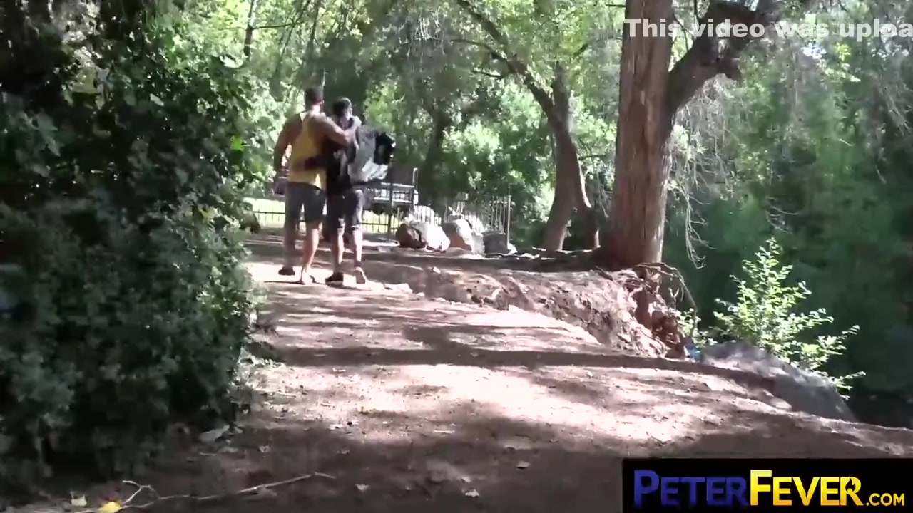 Jaycee And Steal Quick Suck During Hike With Peter Fever And John Rene