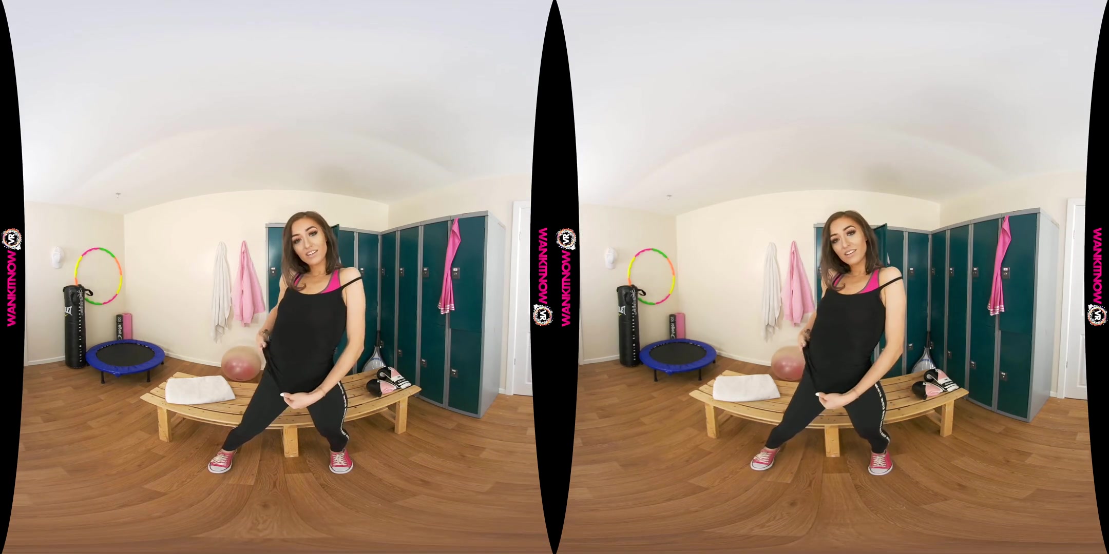 Jizzles in Gym Jerk - WankitnowVR