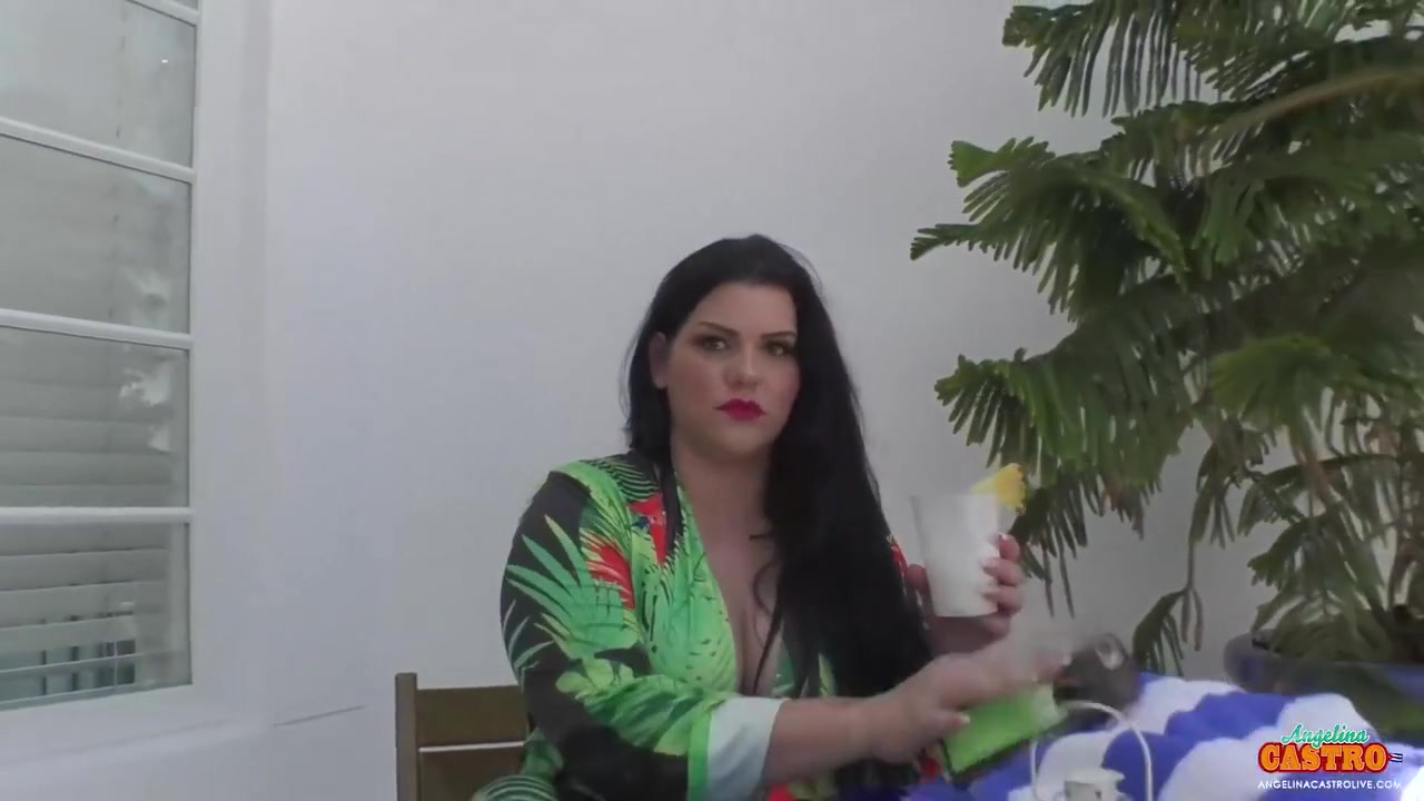 Angelina Castro - Thick Latina Drains Blue Balls Sucking Cock!