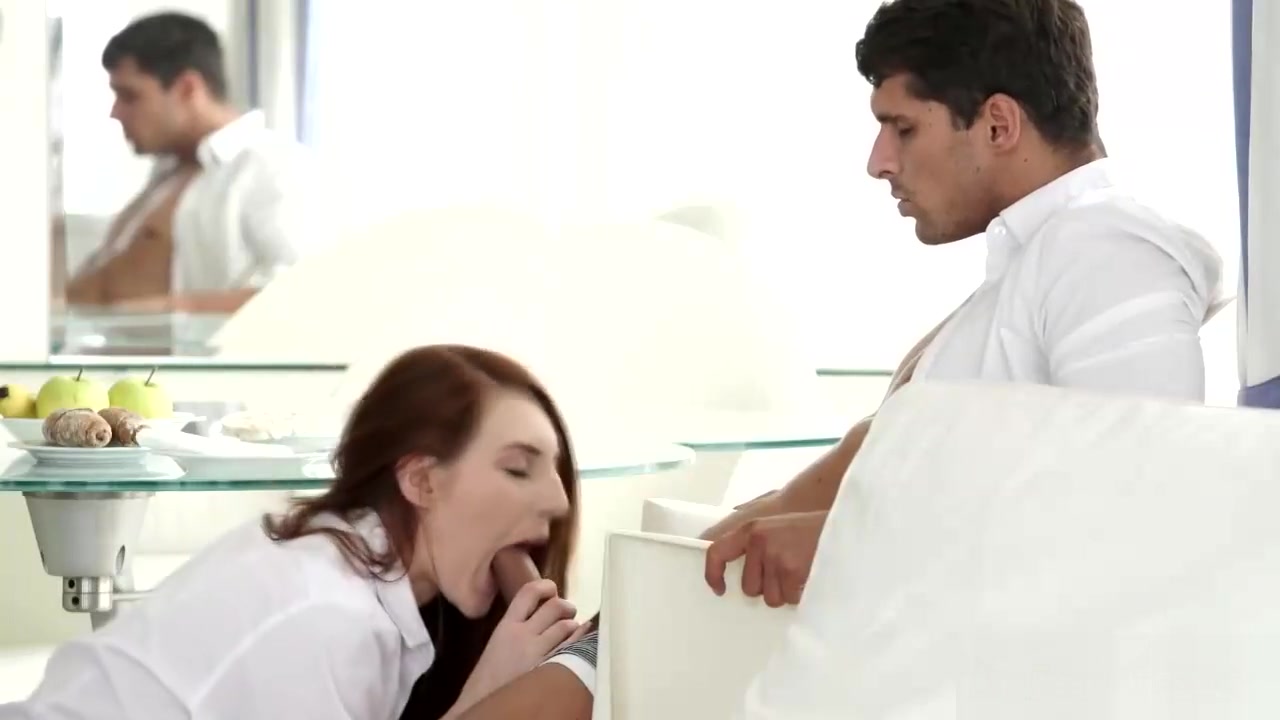 Ginger teen 18+ Teasing Her Bf