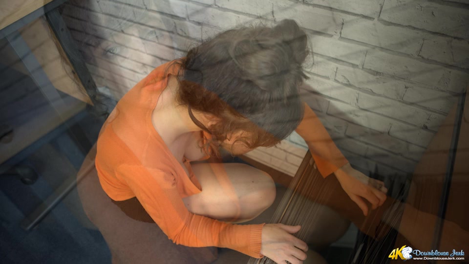Kate Anne in Office Wanker - DownblouseJerk